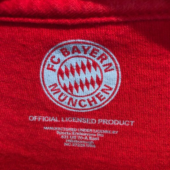 Bayern Munich Football Soccer Official Long Sleeve T-Shirt Men's Large - Picture 5 of 7